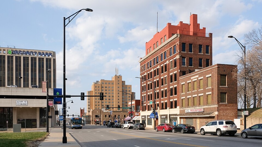Downtown Kansas City, Kansas on North 7th Street